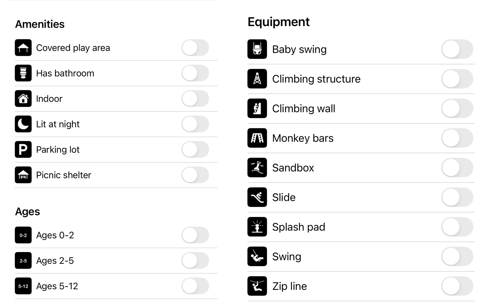 Filtering Interface Illustration